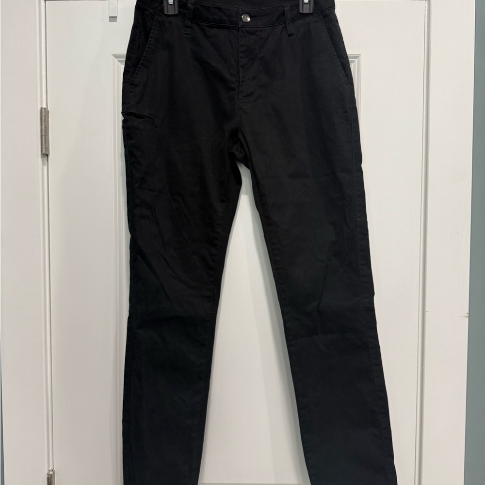 BYLT Basics Stretch Chino Black Pants
